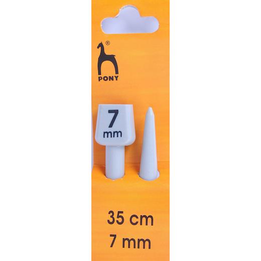 Pony 35cm Plastic Knitting Needles - Picture 8 of 10