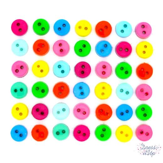 Dress It Up Tiny Tropical Buttons Dress It Up Tiny Tropical Buttons