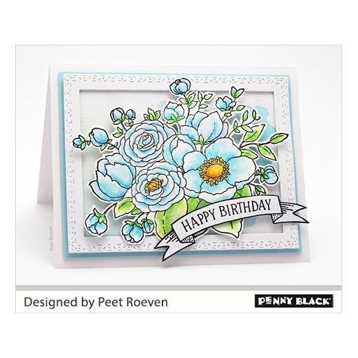 Penny Black Cling Rubber Stamps 40734 Buddly Crafts