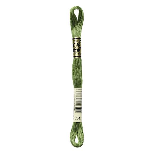 DMC Mouliné Stranded Cotton Embroidery Thread - Greens - Picture 8 of 63