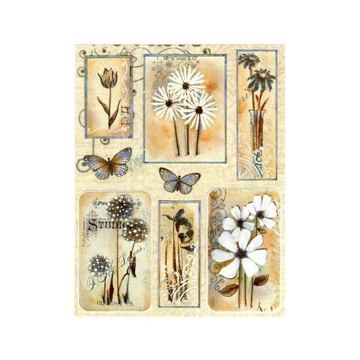 Penny Black Stickeroos Stickers Romance of Flowers 10209 Buddly Crafts