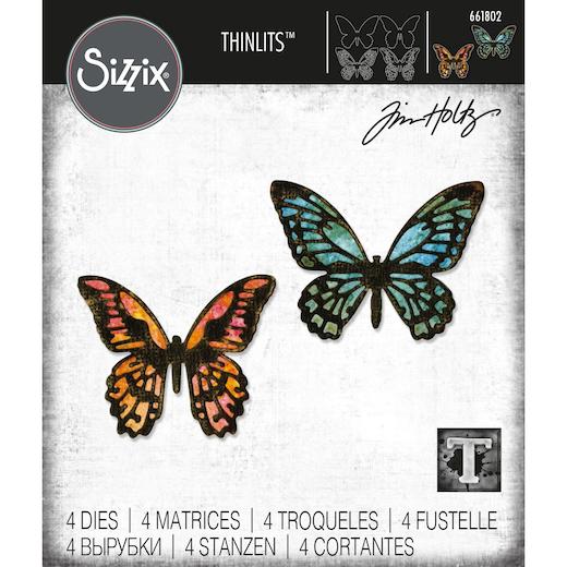 Fustella Butterfly Embellishments by Sizzix
