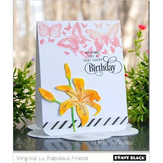 Penny Black Creative Cutting Dies - Tiger Lily II 51-203 | Buddly Crafts