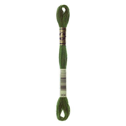DMC Mouliné Stranded Cotton Embroidery Thread - Greens - Picture 37 of 63