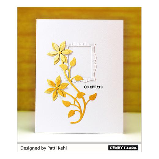 Penny Black Creative Dies - Flower Flourish 51-421 | Buddly Crafts