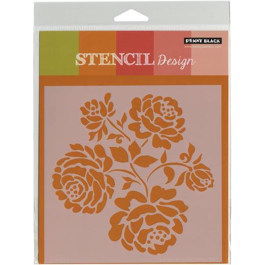 Penny Black Stencil - Luster 25-013 | Buddly Crafts