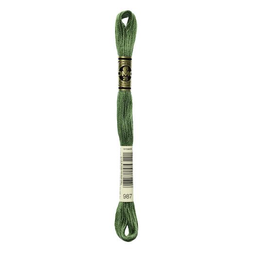 DMC Mouliné Stranded Cotton Embroidery Thread - Greens - Picture 58 of 63