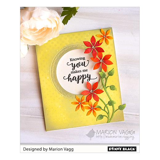 Penny Black Creative Dies - Flower Flourish 51-421 | Buddly Crafts