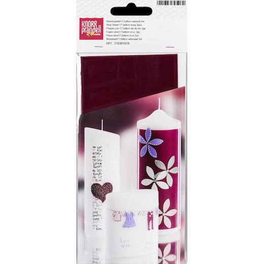 Knorr Prandell Candle Decorating Wax Sheet 175mm x 80mm 2pcs - Picture 39 of 39
