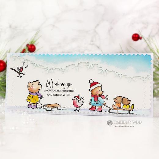 Penny Black Creative Cutting Dies Slimline ZigZag 51733 Buddly Crafts