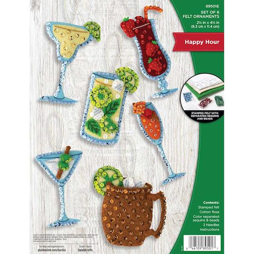 Hoppy Holidays Felt Ornament Kit