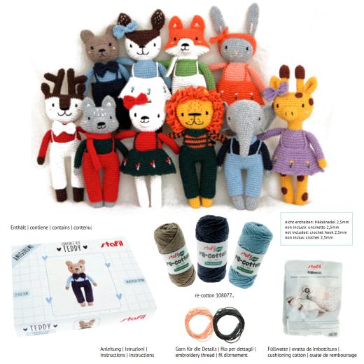 Stafil Amigurumi Coccolini Crochet Kit - Picture 3 of 21