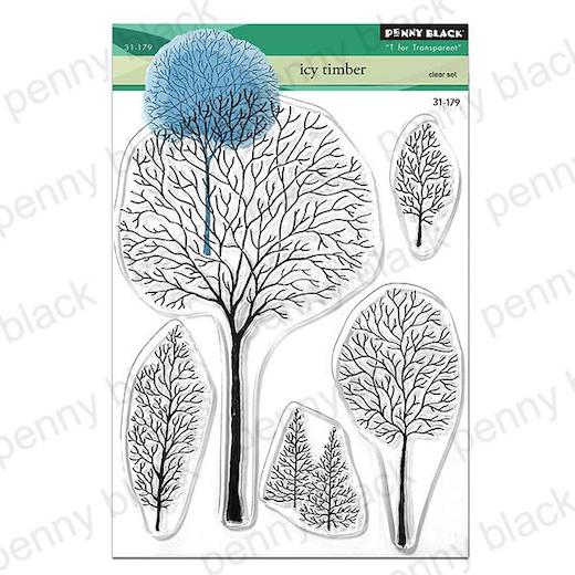 Penny Black Timbri Trasparenti 5 Cuori – Gomma Di Qualità Per Scrapbooking E Cardmaking