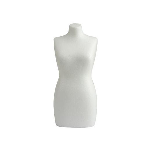 Polystyrene 25cm (10") Mannequin Buddly Crafts