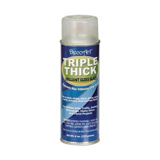 DecoArt Triple Thick Varnish Spray 170g Buddly Crafts