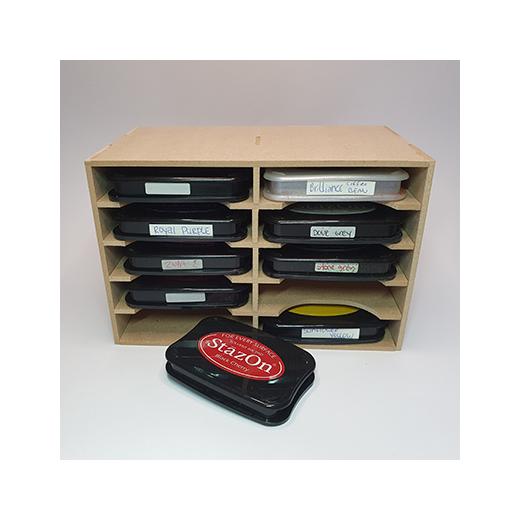 Pronty MDF Crafts Storage Kit - Basic Ink Storage Box 220 x 150 x 130mm ...