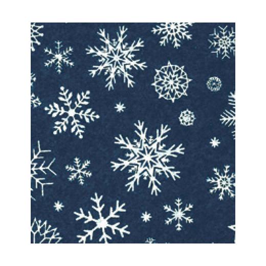 Stafil 30x40cmx1mm Snowflakes Printed Polyester Felt - Picture 5 of 7