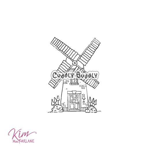 Kim s Digital Stamp Windmill Buddly Crafts