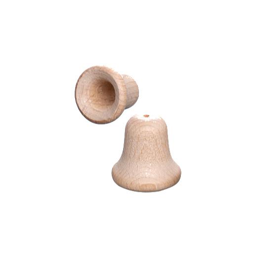 20mm Wooden Bell 10pcs Buddly Crafts