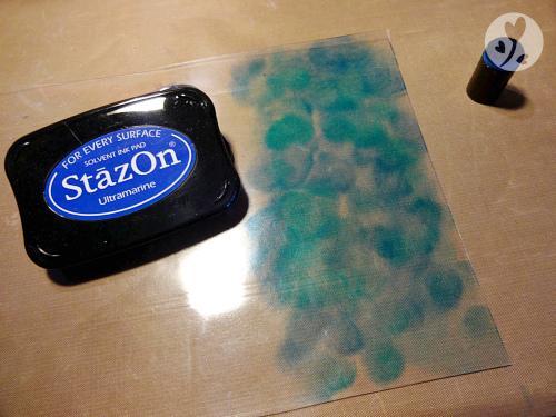 Tsukineko StazOn Midi Ink Pad - Teal Blue