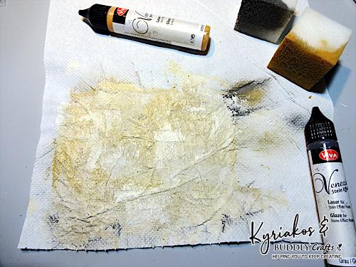 Stone Effect Paint Greeting Card | Buddly Crafts