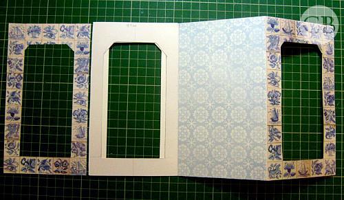 Trifold Aperture Card & Free Template | Buddly Crafts