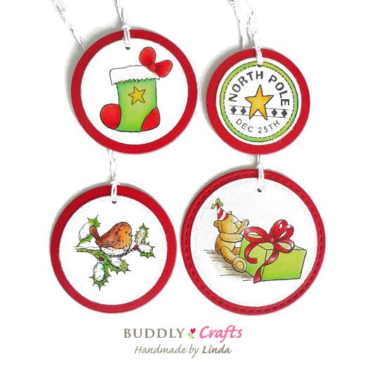 Mini Tree Ornaments | Buddly Crafts